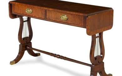 A Regency Style Mahogany Sofa Table
