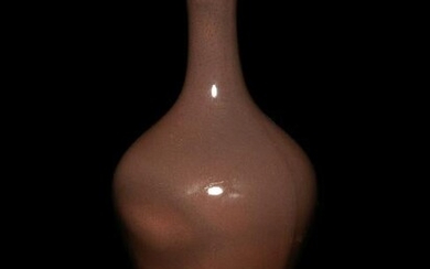 A Sang-de-Boeuf Porcelain Bottle Vase