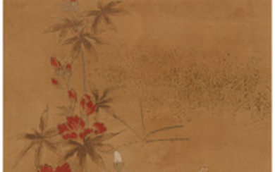 A Set of Two Japanese Kano School Paintings (circa 1850)
