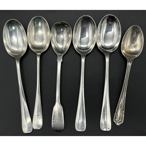 A Small Collection of Six Vintage and Antique Sterling Silve...