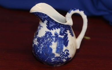 A Small Japanese Blue and White Creamer
