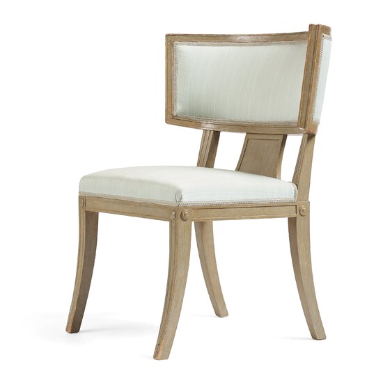 A Swedish Klismos/Sulla chair by E Öhrmark.