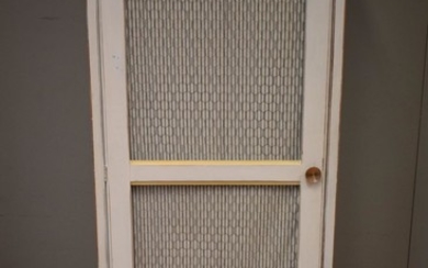 A WIRE DOOR WARDROBE ( 204H X 84W X 54D CM)