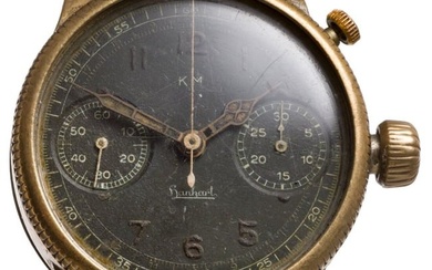 A chronograph of the Kriegsmarine made by Hanhart