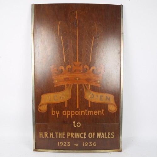 A large Royal commemorative HRH The Prince of Wales 1923 - 1...