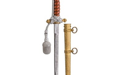 A model 1938 dagger for naval officers with portepee, maker WKC, Solingen