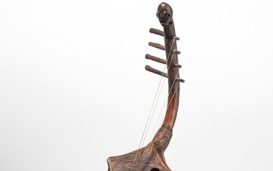 A rare 19th century Boa harp.