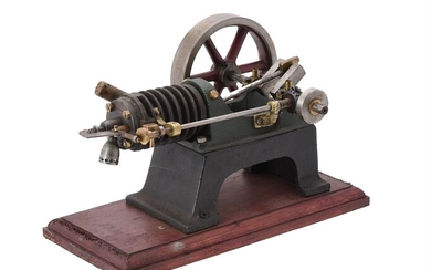 A small period air cooled side rod stationary engine