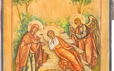 AN ICON SHOWING 'CHRIST, THE NEVER SLEEPING EYE' 2nd
