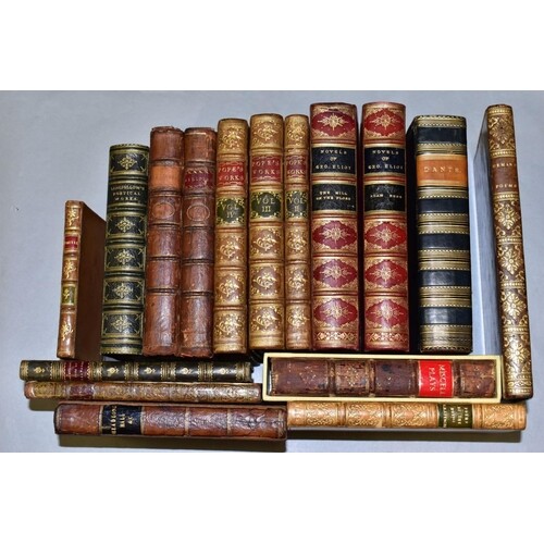 ANTIQUARIAN BOOKS, a collection of poetical and literary wor...
