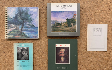 ARTURO TOSI - Lotto unico di 5 cataloghi