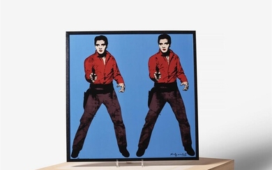 (-), After Andy Warhol (1928-1987) "Elvis - blue"...