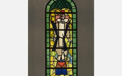 After Georges Braque, Stained Glass Window