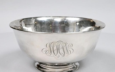 American Silver Bowl, Gebelein Silversmiths
