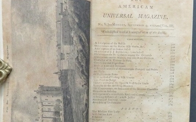 American Universal Magazine, Sept. 4, 1797 engraving