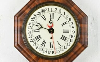 American Wall Clock with Key & Pendulum
