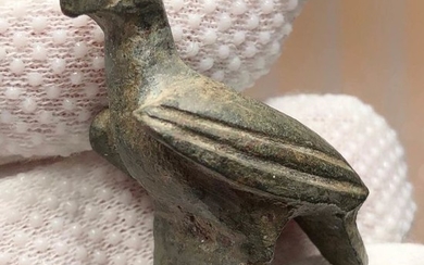 Ancient Roman Bronze Legionary Eagle. Symbol of the Imperial Military Power.