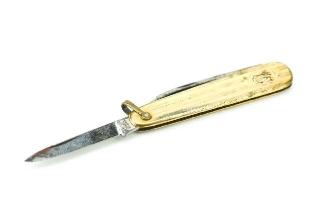 Antique Gold Filled Pocket Knife Fob Pendant