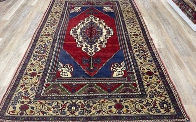 Antique Turkish Village rug-964