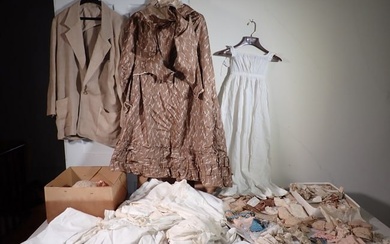 Antique Vintage Clothing , Lace , & Misc