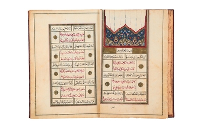 Ɵ Arabic Qasa'ida, on polished paper [probably Ottoman Turkey, second half of nineteenth century]