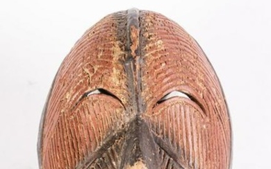 Arte africana Polychrome mask, Northern Igbo