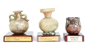 Assorted Roman Vases, 3rd-4th Century A.D.
