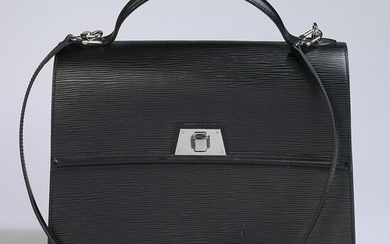 Authentic Louis Vuitton Black Epi Leather Sevigne GM