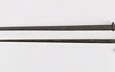 Baïonnette LEBEL modèle 1886, lame cruciforme... - Lot 55 - Vasari Auction