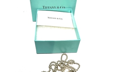 Boxed "Tiffany & Co. Return to Tiffany Silver 925 Necklace