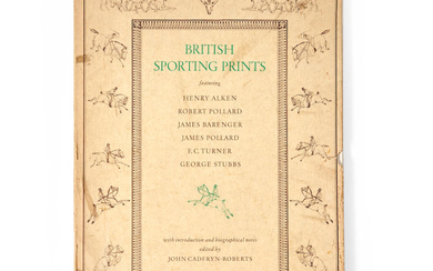 British Sporting Prints Portfolio England, early 20th century