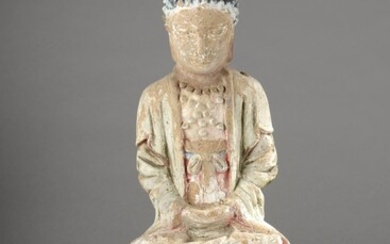 Buddha assis