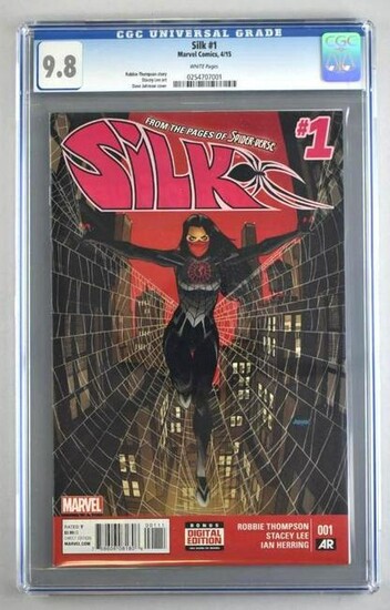 CGC Graded Marvel Comics Silk No. 1 comic book
