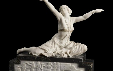 CLAIRE JEANNE ROBERTE COLINET (Bruselas, 1880- AsniÃ¨res-sur-Seine, Francia, 1950). "Ballerina"