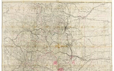 (COLORADO.) Louis Nell. Nell's Topographical Map of the