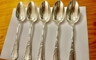 Christofle - Cutlery set (5) - Lean - Silverplate