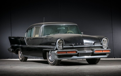 Circa 1957 Lincoln Premiere Four-Door Sedan No reserve