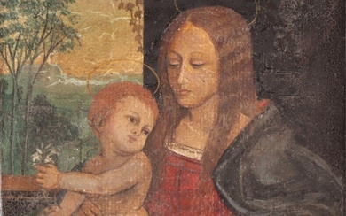 Circle of Gaetano Gandolfi - Madonna and Child
