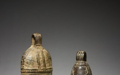 Cloche Nigeria, Bas-Niger Bronze H. 17,5... - Lot 55 - Binoche et Giquello