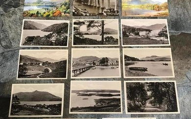 Collection of Early 1900's Grand Tour Scenic Scotland