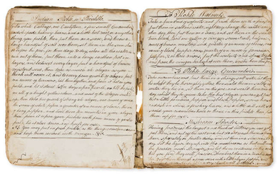 Cookery, Medical and Veterinary.- Duckering (Mary) [Collection of recipes], manuscript, 1796-1826.