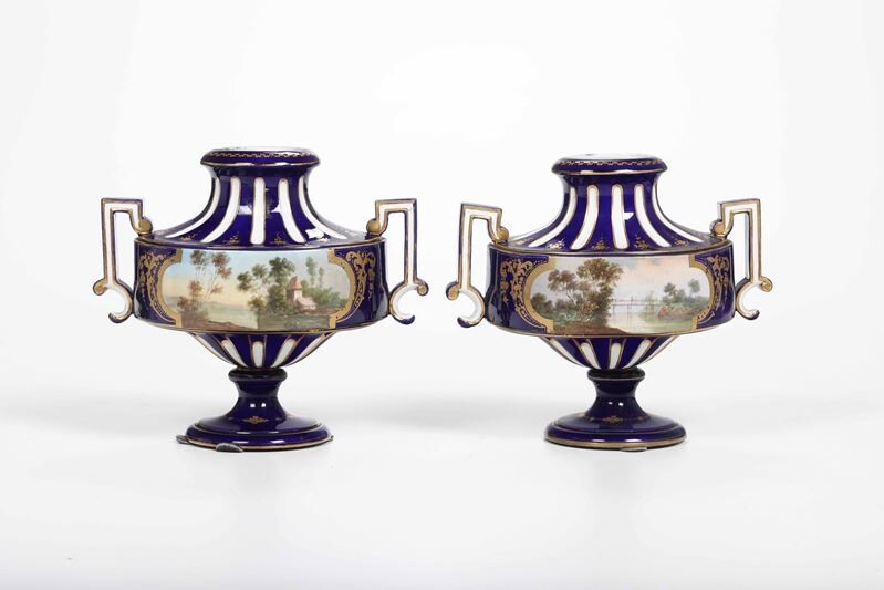 Coppia di vasi Francia, seconda metà del XIX secolo