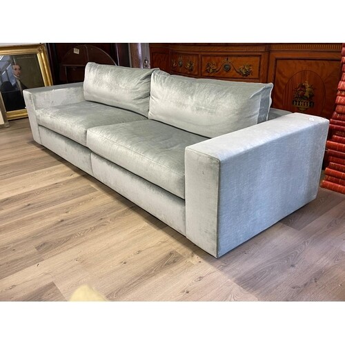 Custom made long couch - This lounge has been custom designe...