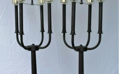 Deco /Modern Table Lamps ,solid brass ,Bronze patina