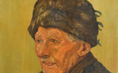 Dutch school (XX) - Portrait of an old man