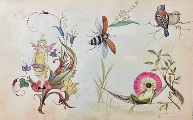 Ellen Theophila Simpson (XIX) - Miniature Illustrations