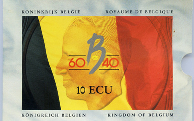 Europe - Belgium - Euro - Coins -...