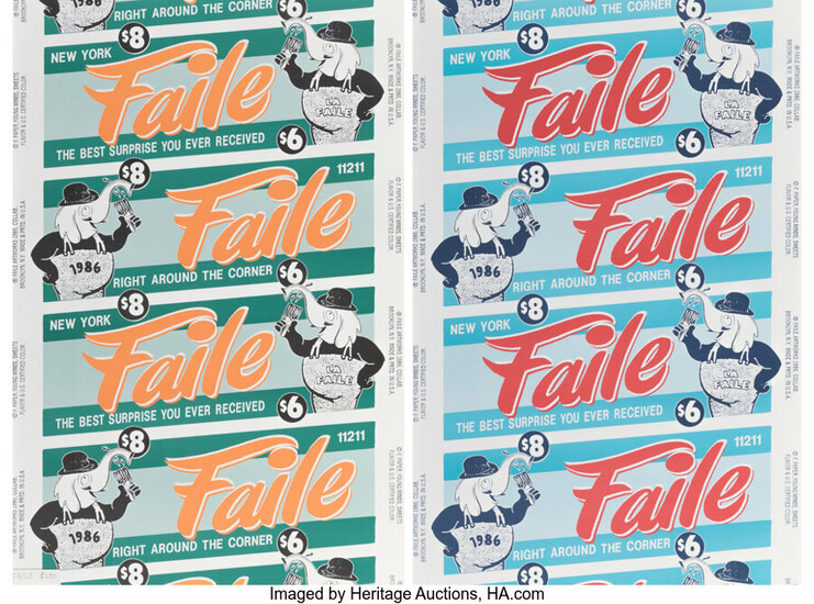 FAILE (1975), The Best Surprise You Ever Received and Right Around the Corner (two works)