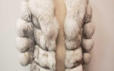 Fabiani Arctic Marble Fox Fur Coat