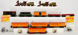 Fantastic Mantua Tyco Central Pacific & W&ARR freight and passenger sets